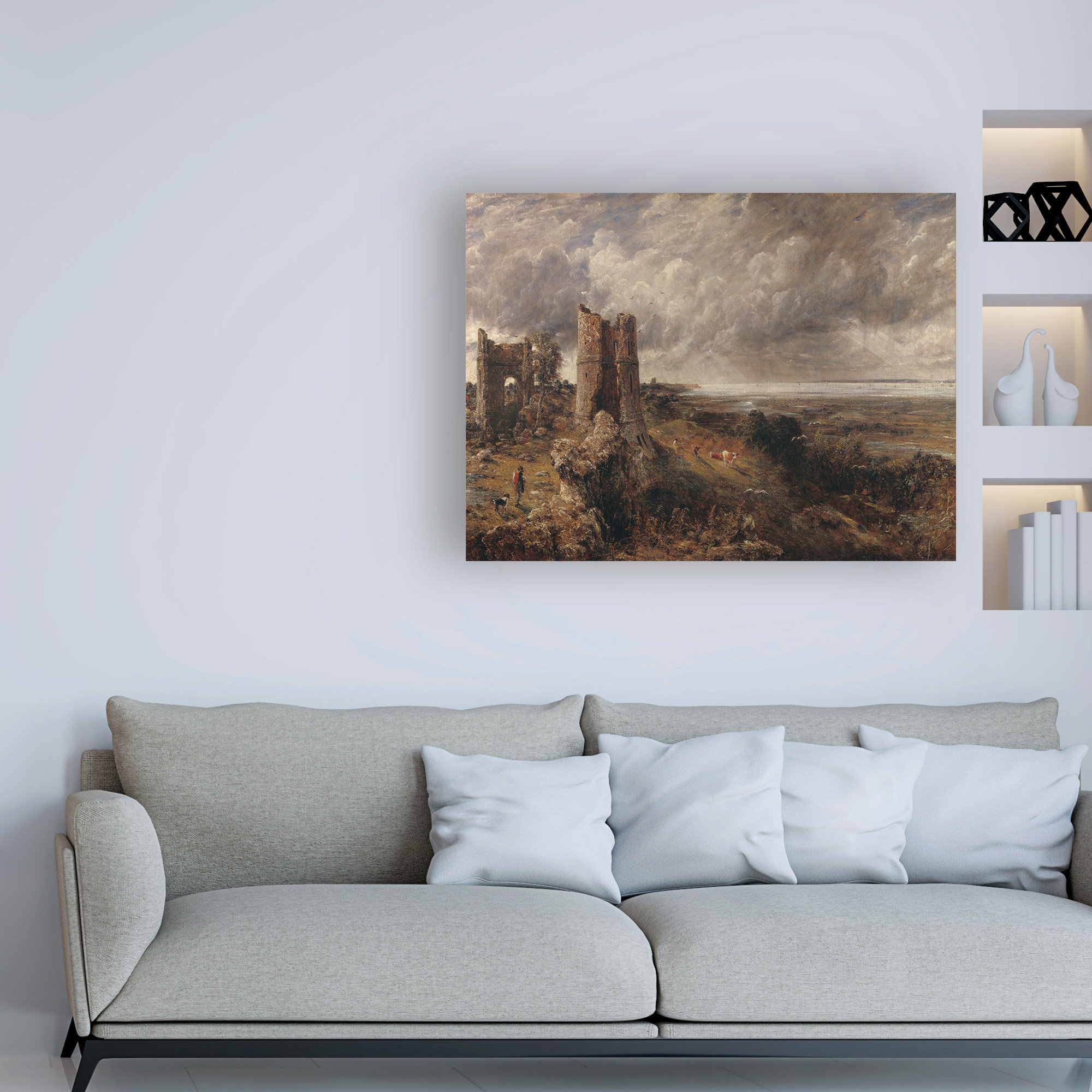 Charlton Home® " Hadleigh Castle " by John Constable Painting Print